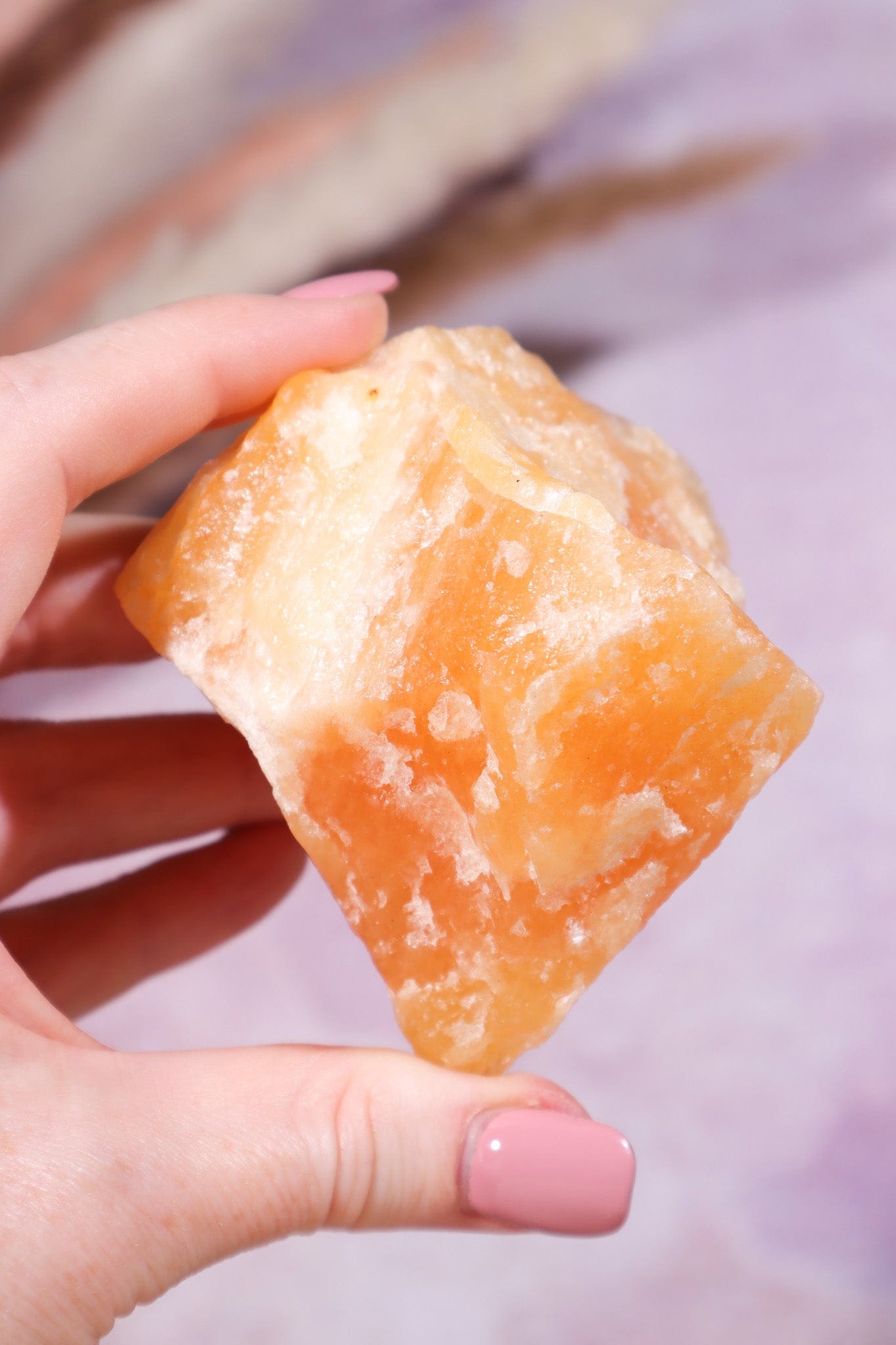 XL Yellow Calcite Rough 60-70mm - Tali & Loz Crystals