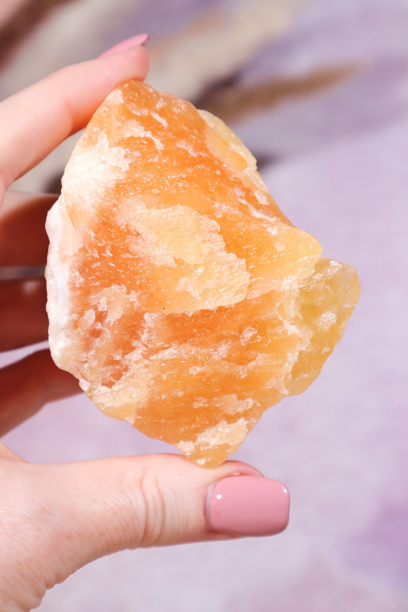 XL Yellow Calcite Rough 60-70mm - Tali & Loz Crystals