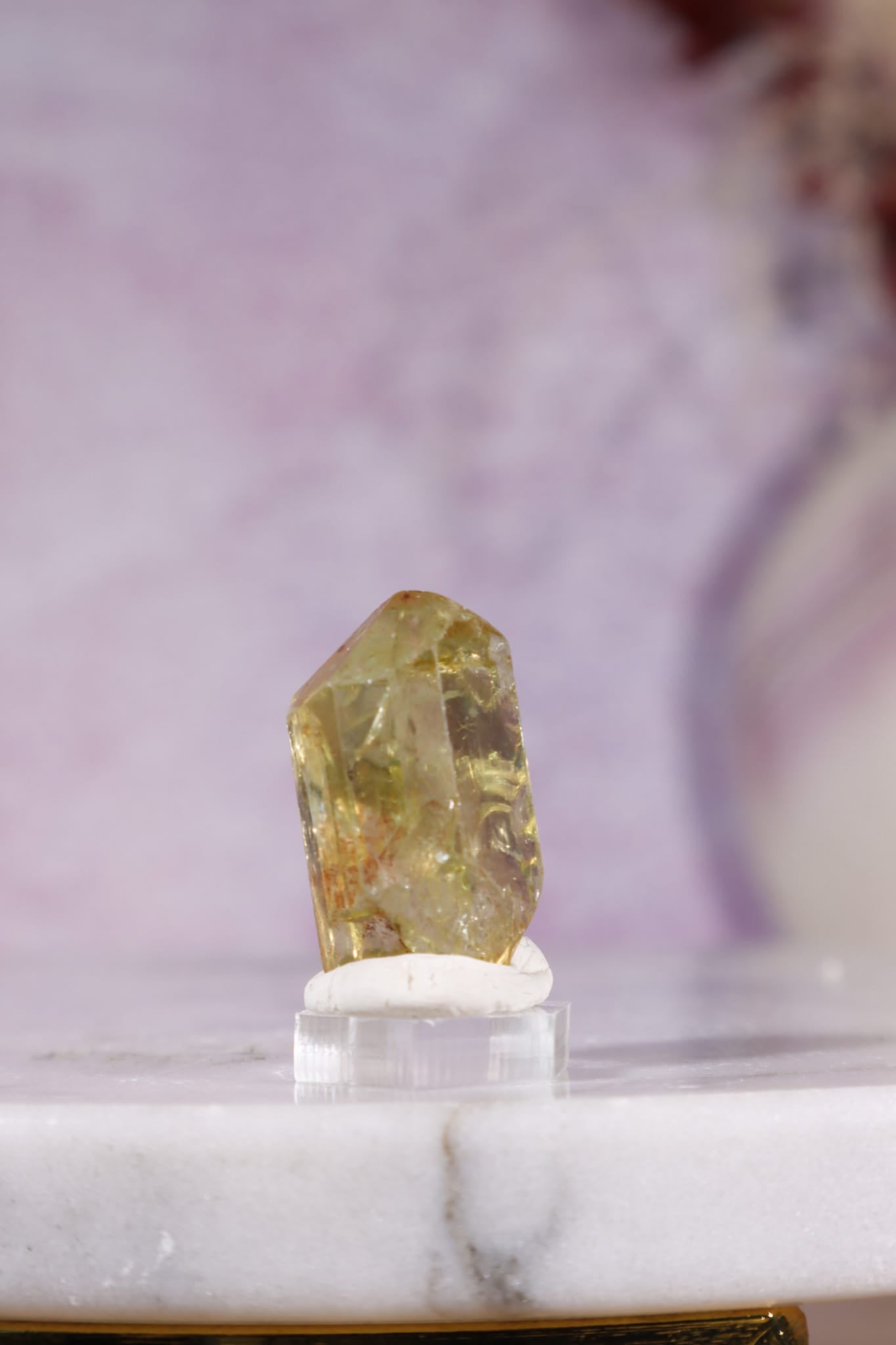 Yellow Apatite Specimen | 23mm | Cerro de Mercado, Mexico Minerals Tali & Loz Crystals