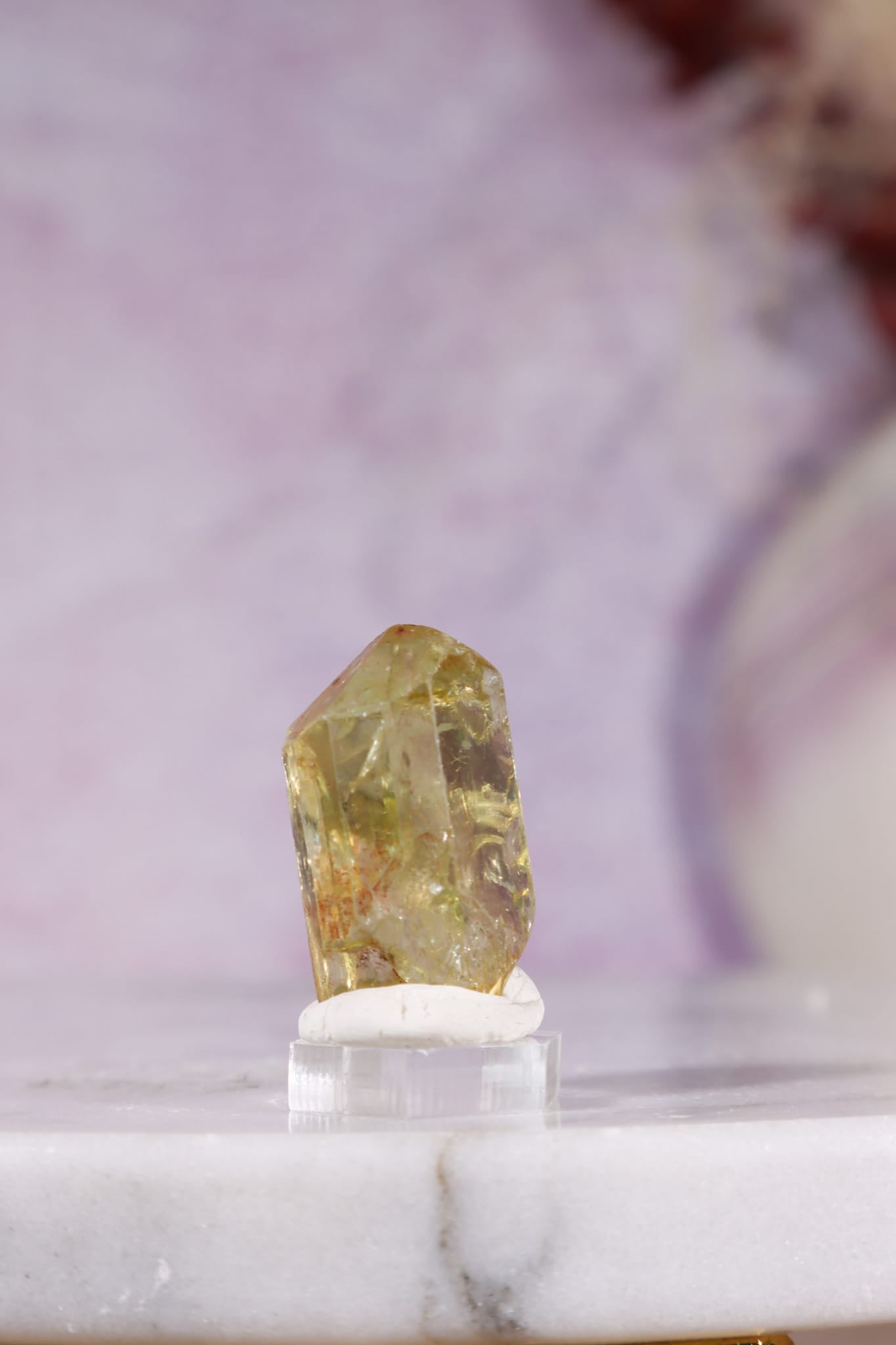 Yellow Apatite Specimen | 23mm | Cerro de Mercado, Mexico Minerals Tali & Loz Crystals