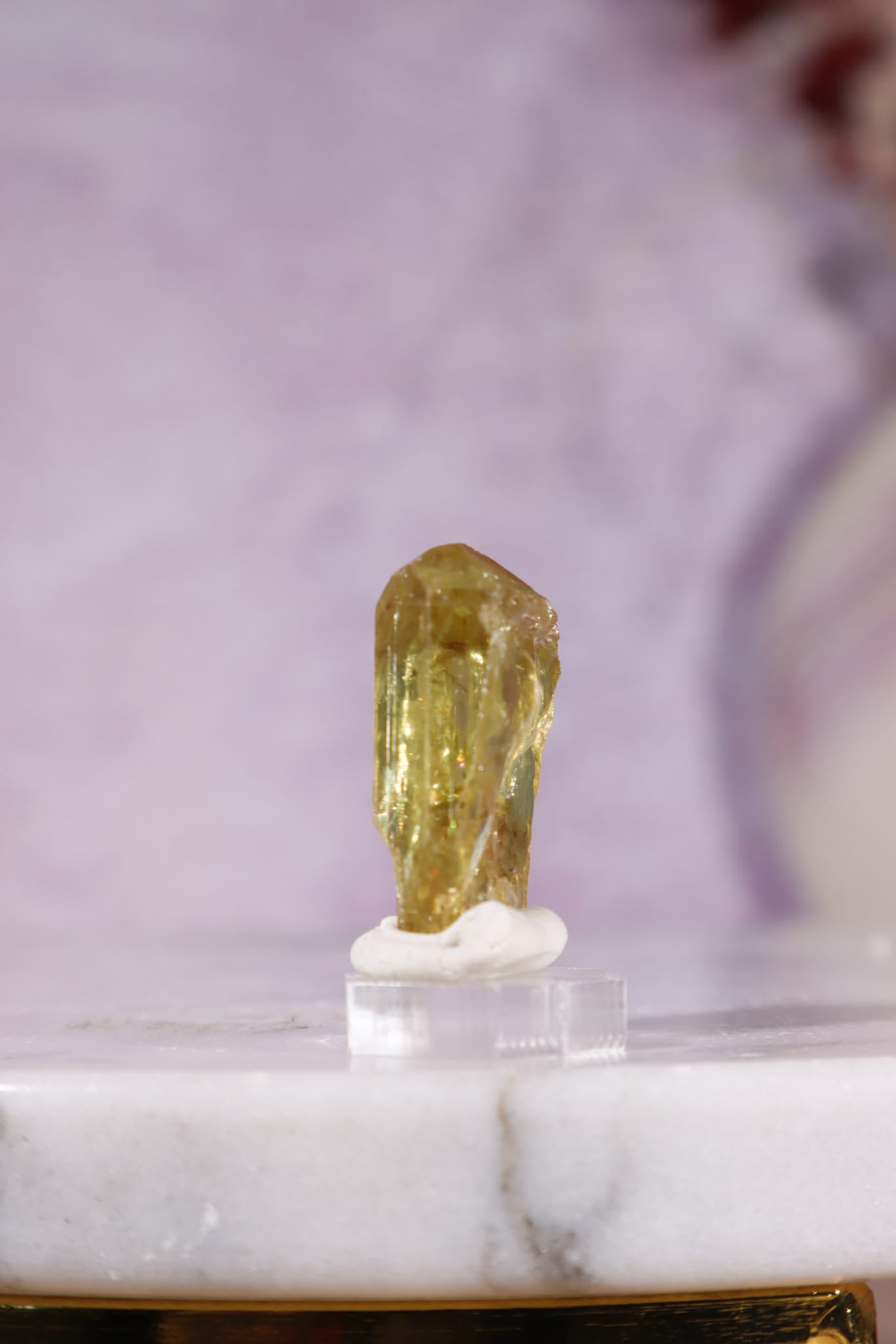 Yellow Apatite Specimen | 23mm | Cerro de Mercado, Mexico Minerals Tali & Loz Crystals