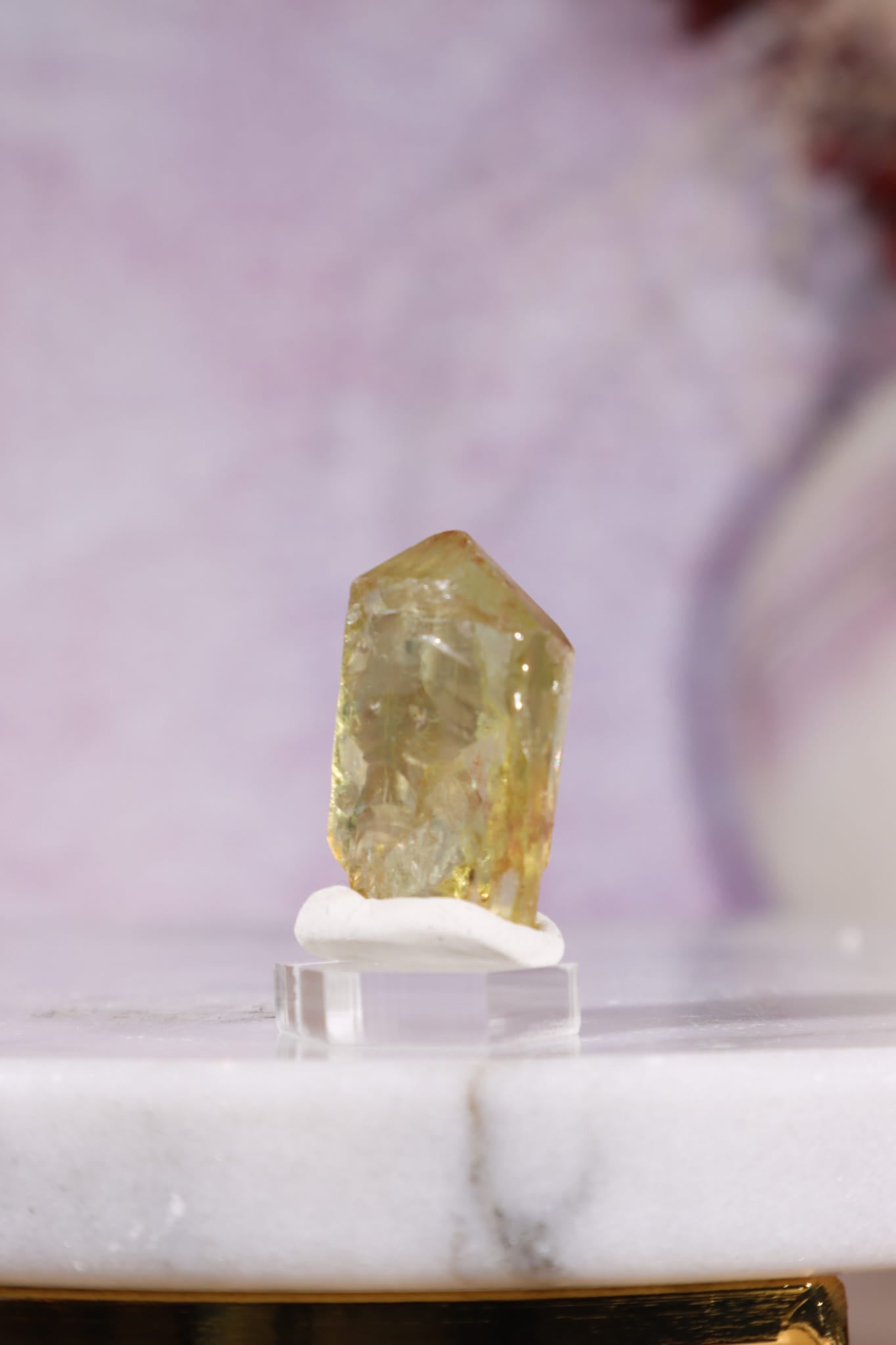 Yellow Apatite Specimen | 23mm | Cerro de Mercado, Mexico Minerals Tali & Loz Crystals