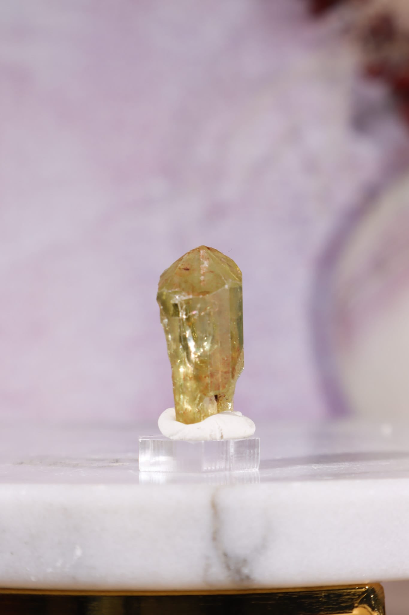 Yellow Apatite Specimen | 23mm | Cerro de Mercado, Mexico Minerals Tali & Loz Crystals