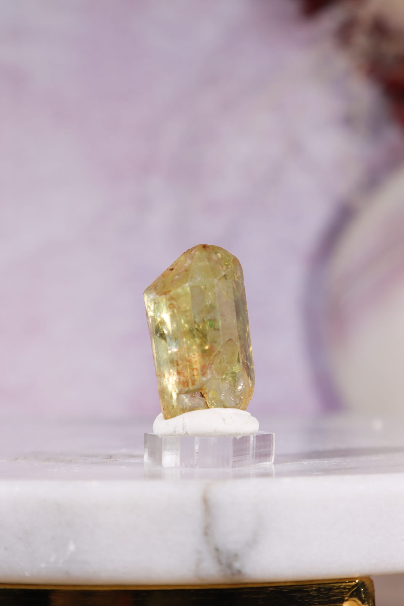 Yellow Apatite Specimen | 23mm | Cerro de Mercado, Mexico Minerals Tali & Loz Crystals