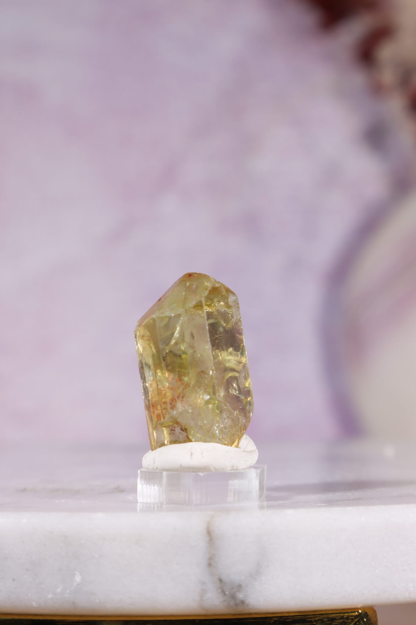 Yellow Apatite Specimen | 23mm | Cerro de Mercado, Mexico Minerals Tali & Loz Crystals