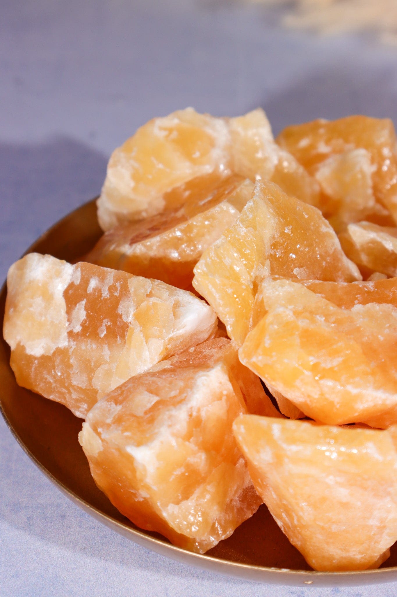 Yellow Calcite Rough 25-40mm Rough Crystals Tali & Loz Crystals