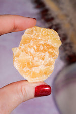 Yellow Calcite Rough 25-40mm Rough Crystals Tali & Loz Crystals