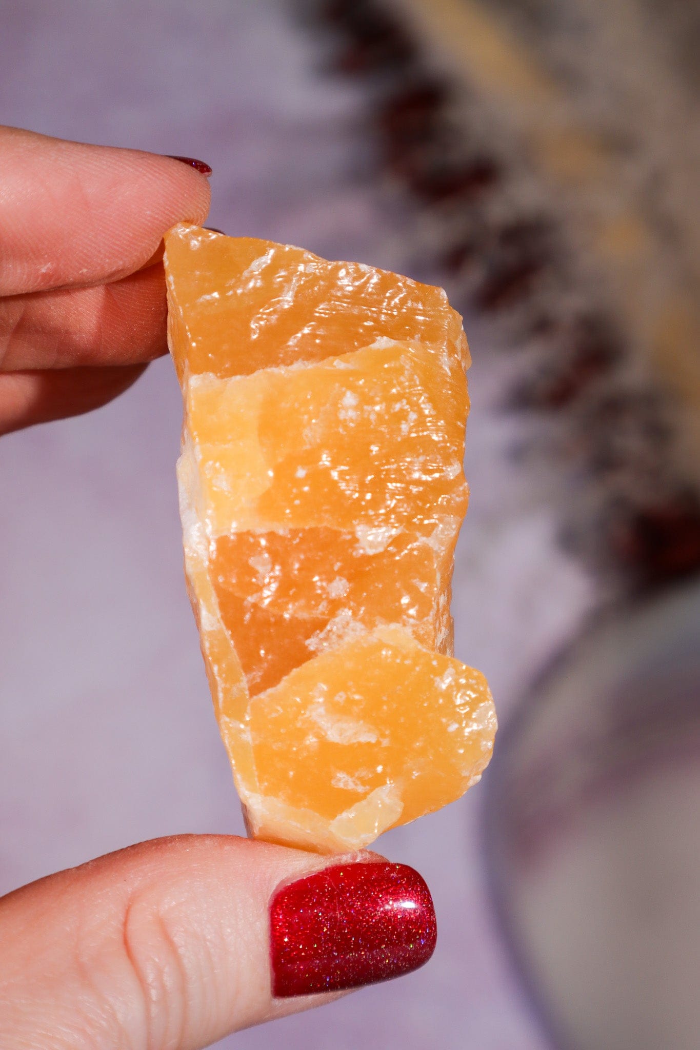 Yellow Calcite Rough 25-40mm Rough Crystals Tali & Loz Crystals