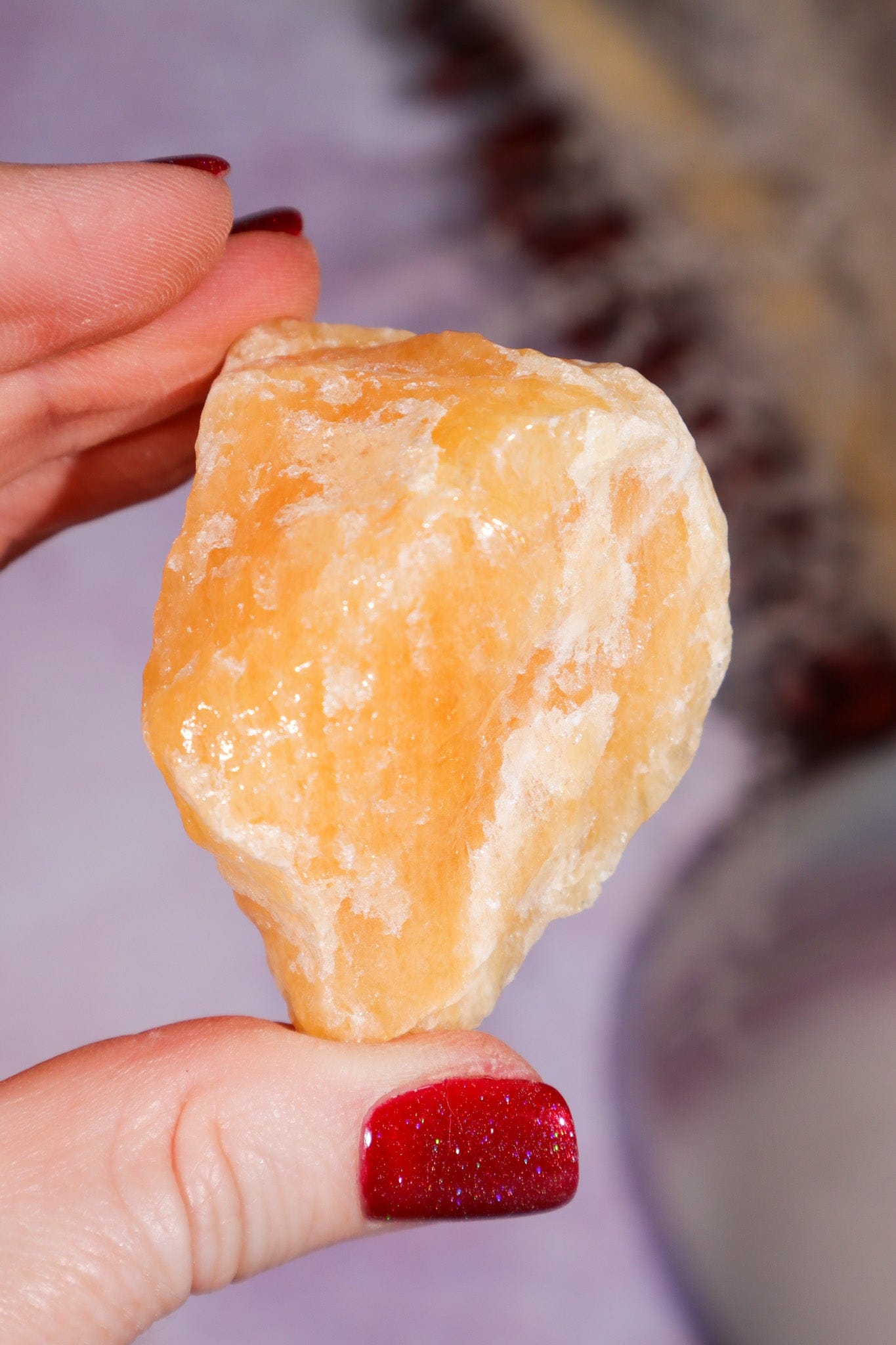 Yellow Calcite Rough 25-40mm Rough Crystals Tali & Loz Crystals