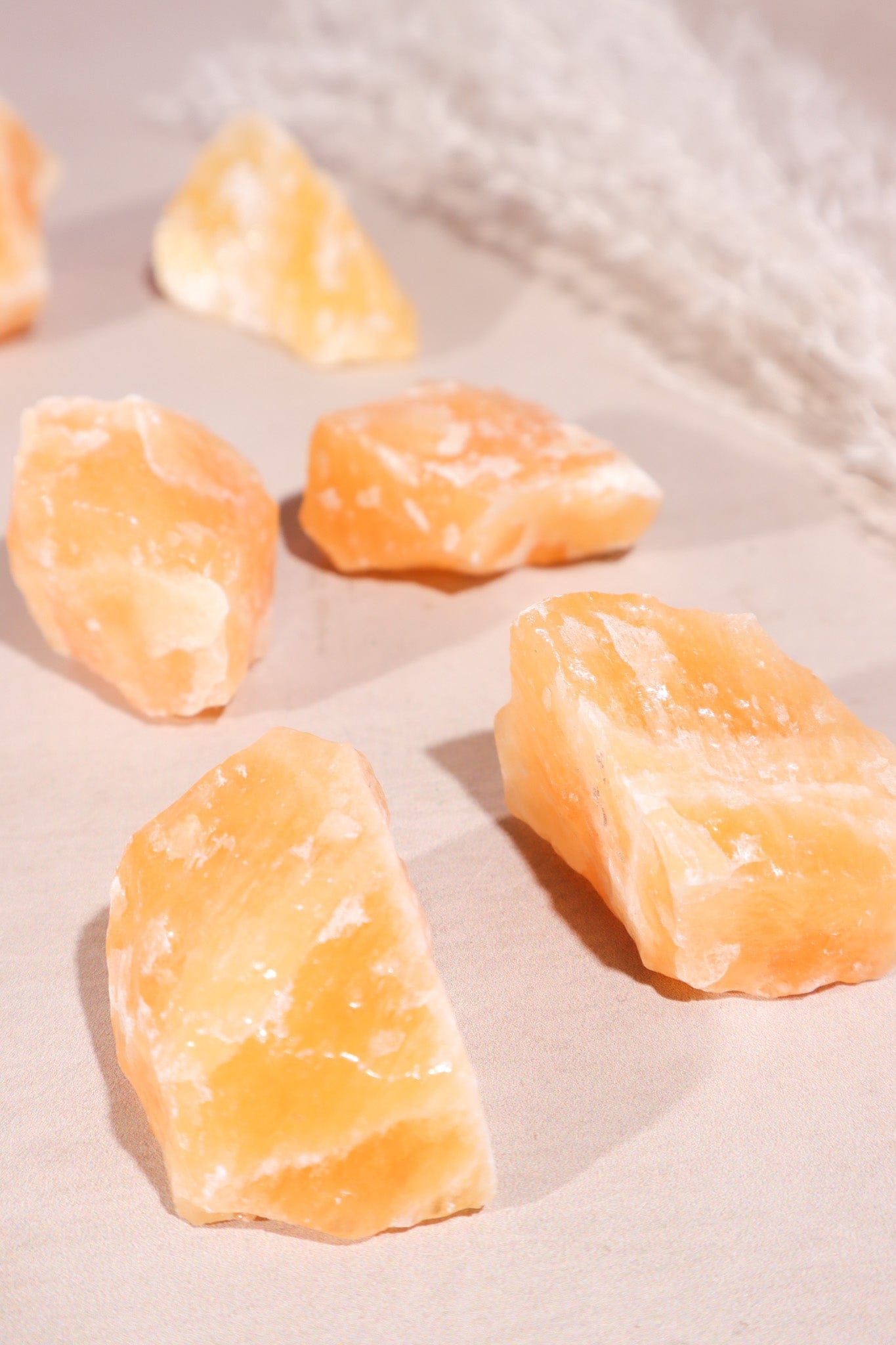 Yellow Calcite Rough 25-40mm - Tali & Loz Crystals