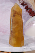 Yellow Fluorite Tower 11.5cm Towers Tali & Loz Crystals