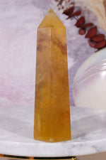 Yellow Fluorite Tower 11.5cm Towers Tali & Loz Crystals