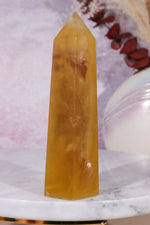 Yellow Fluorite Tower 11.5cm Towers Tali & Loz Crystals
