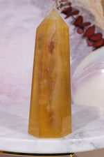 Yellow Fluorite Tower 11.5cm Towers Tali & Loz Crystals