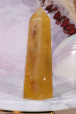 Yellow Fluorite Tower 11.5cm Towers Tali & Loz Crystals