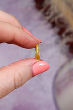 Yellow Opal Teardrop Cabochon | 12mm | Ethiopia Jewellery Tali & Loz Crystals