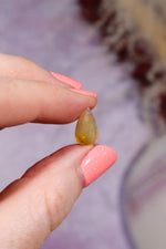 Yellow Opal Teardrop Cabochon | 12mm | Ethiopia Jewellery Tali & Loz Crystals