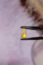 Yellow Opal Teardrop Cabochon | 12mm | Ethiopia Jewellery Tali & Loz Crystals