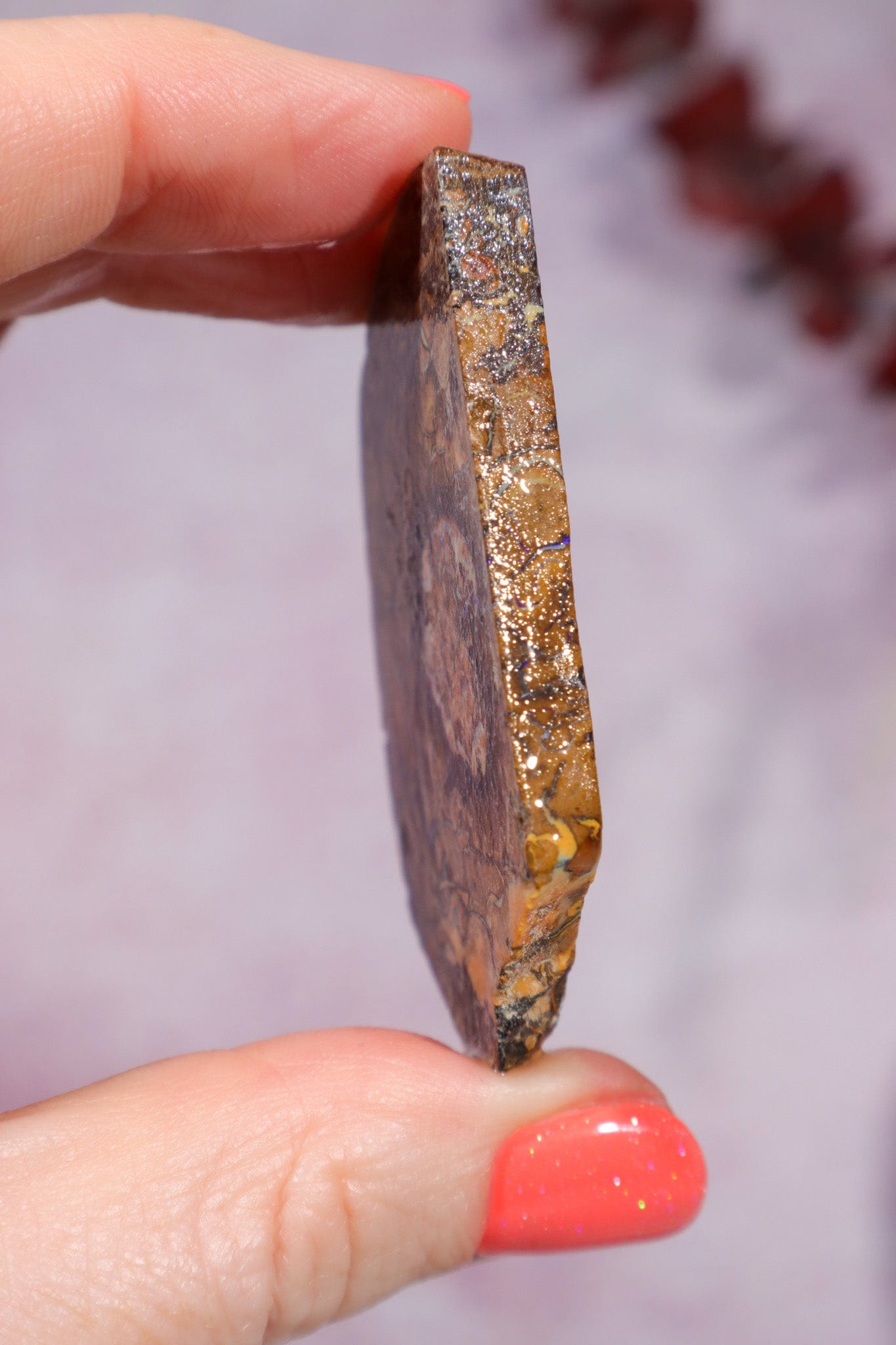 Yowah Boulder Opal Rough 26gr Rocks & Fossils Tali & Loz Crystals