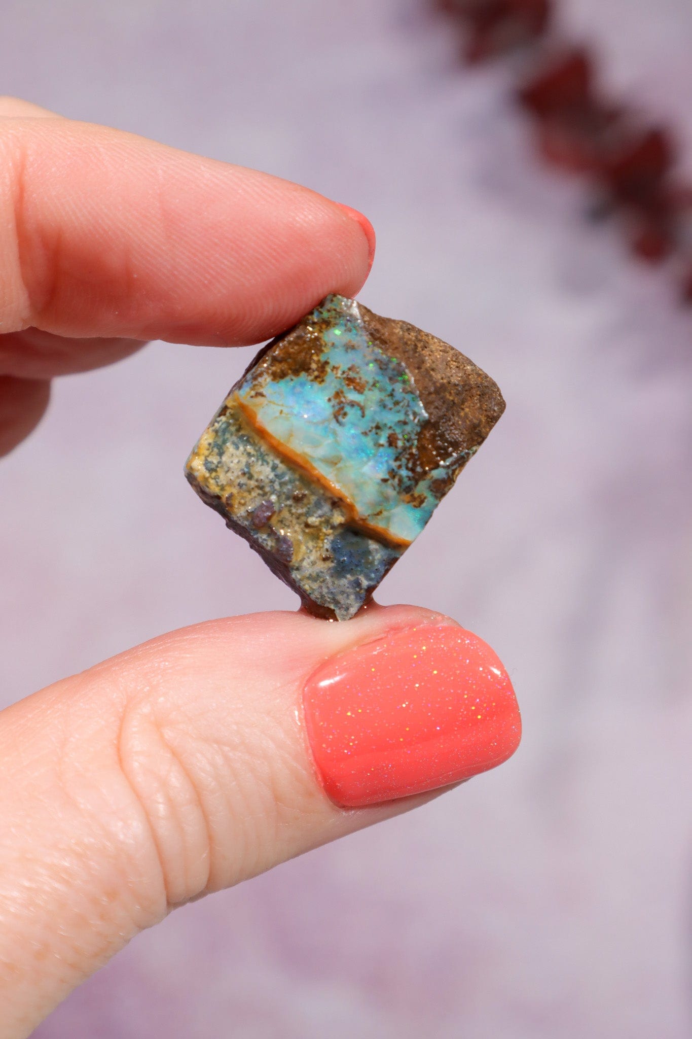 Yowah Boulder Opal Rough 4.40gr Rocks & Fossils Tali & Loz Crystals