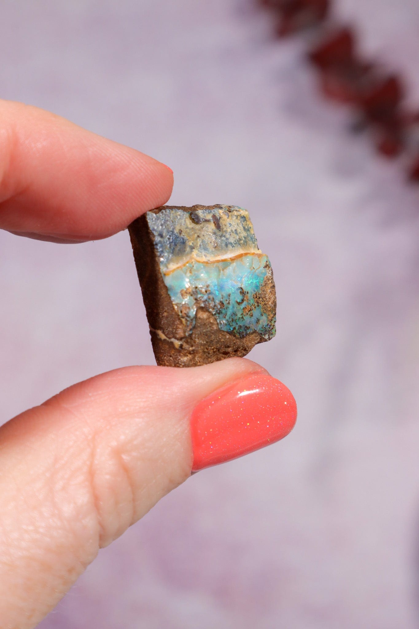 Yowah Boulder Opal Rough 4.40gr Rocks & Fossils Tali & Loz Crystals