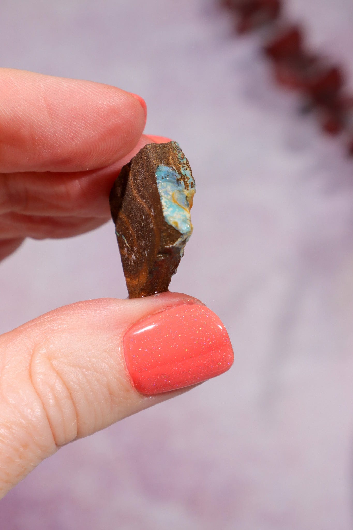 Yowah Boulder Opal Rough 4.40gr Rocks & Fossils Tali & Loz Crystals