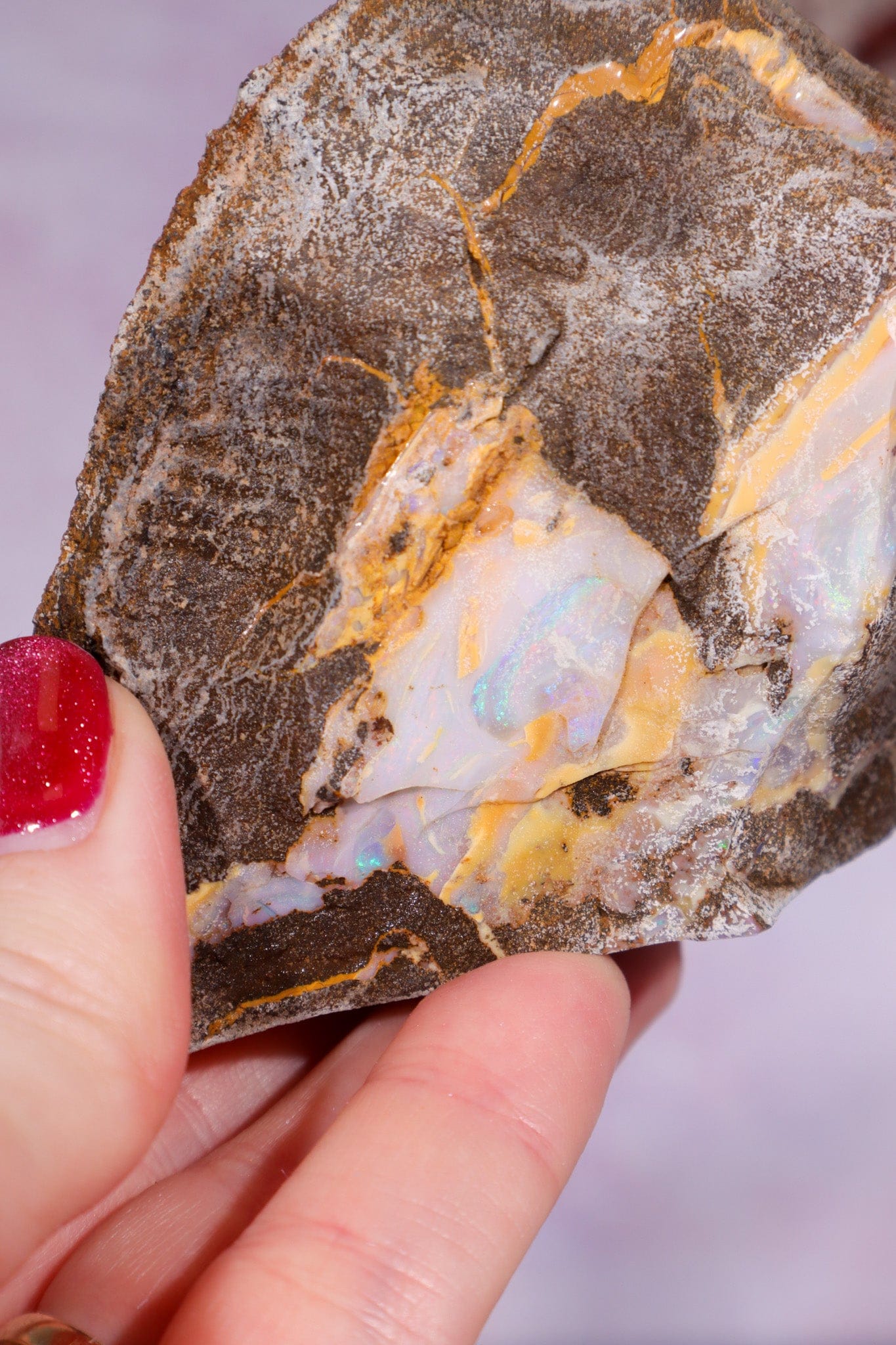 Yowah Boulder Opal Rough 7cm Minerals Tali & Loz Crystals