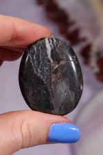 Zebra Agate Palmstones 4cm Palmstone Tali & Loz Crystals