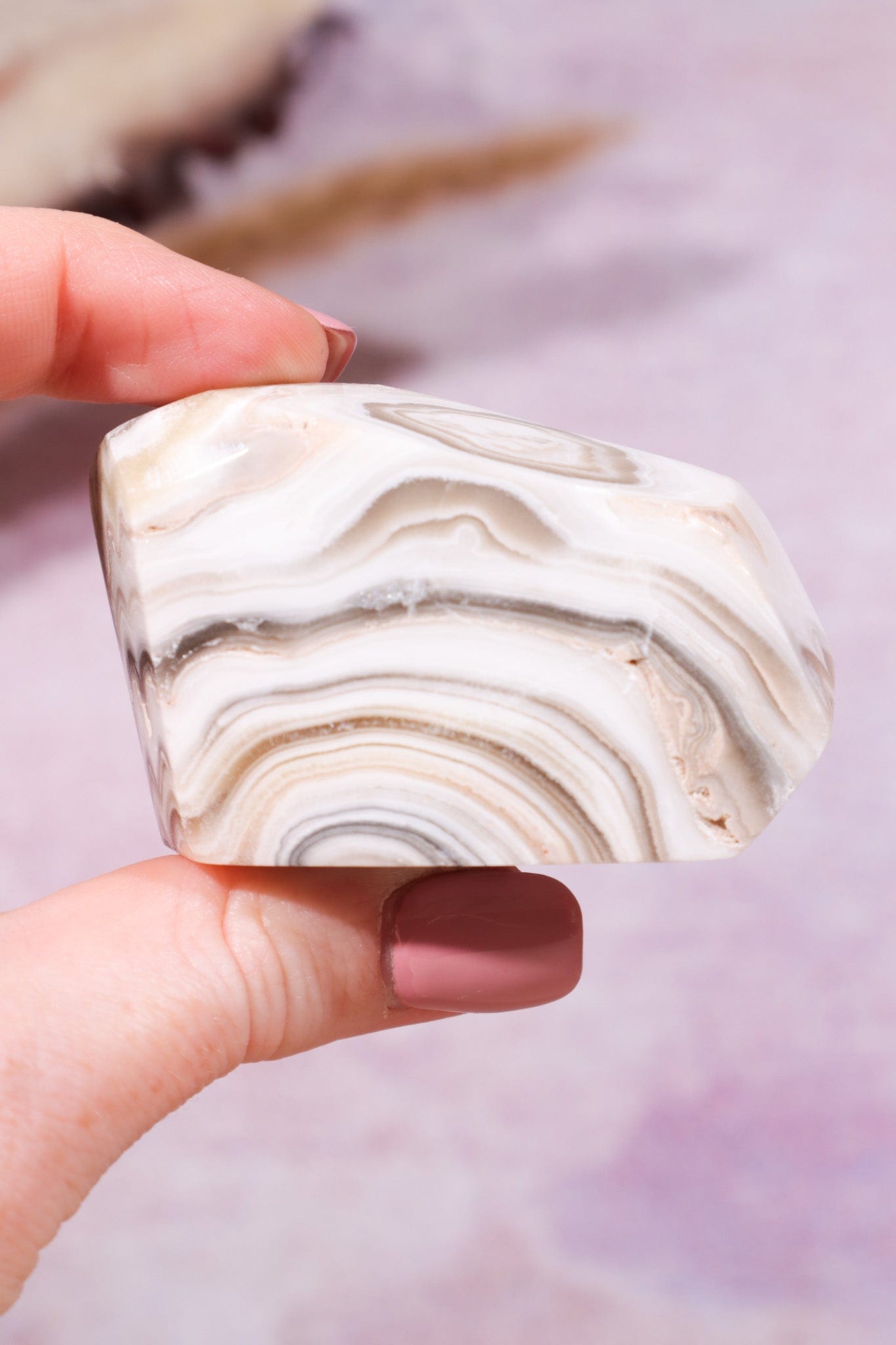 Zebra Calcite Freeform 117gr - Tali & Loz Crystals