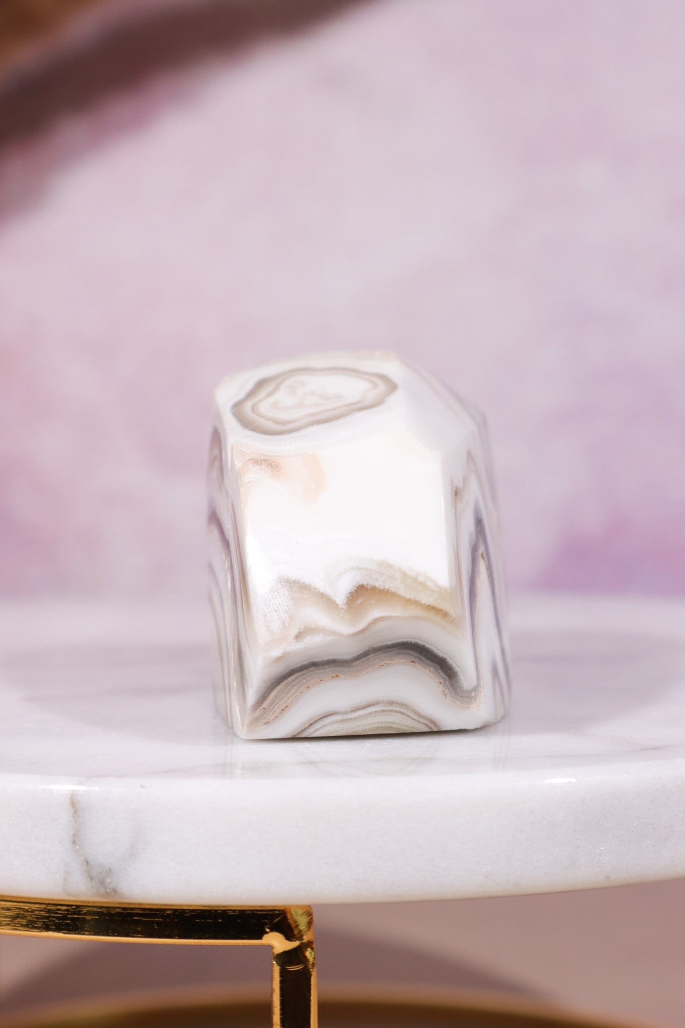 Zebra Calcite Freeform 117gr - Tali & Loz Crystals