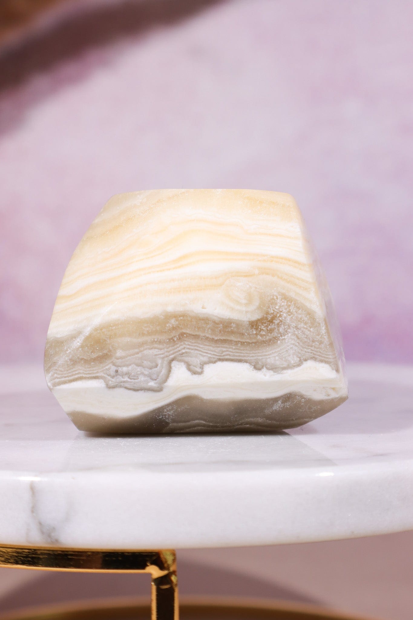 Zebra Calcite Freeform 178gr - Tali & Loz Crystals