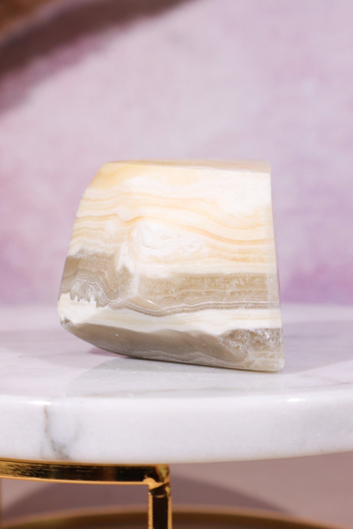 Zebra Calcite Freeform 178gr - Tali & Loz Crystals