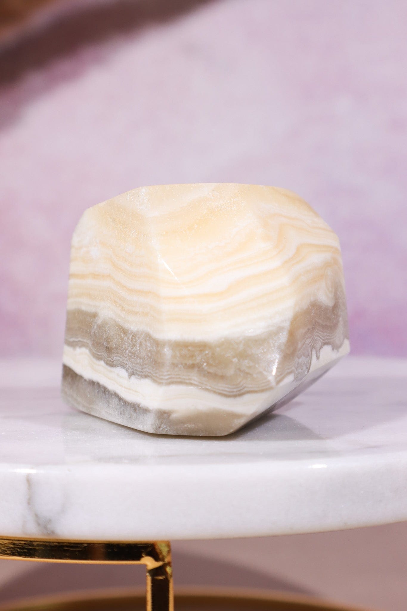 Zebra Calcite Freeform 178gr - Tali & Loz Crystals