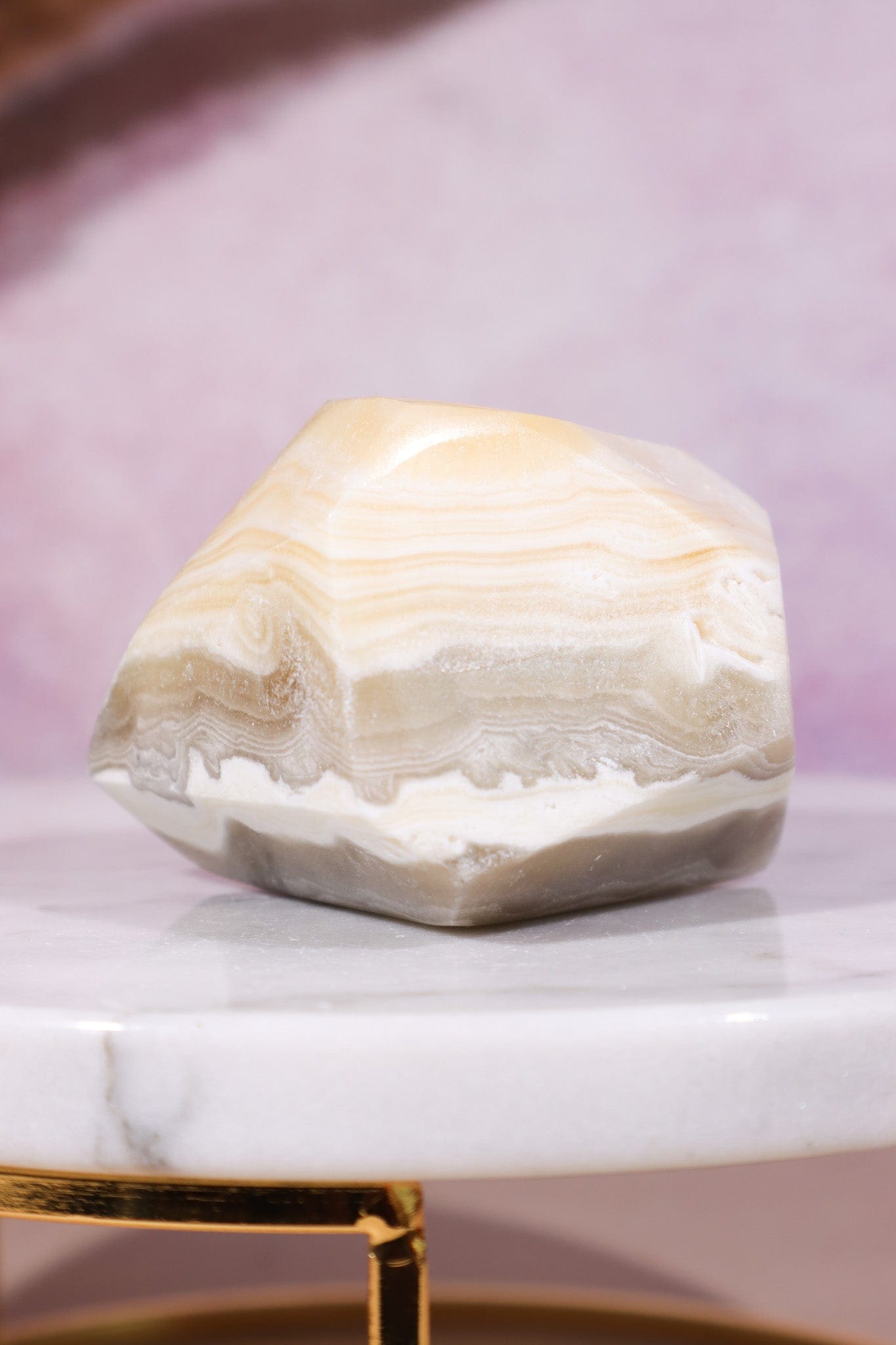 Zebra Calcite Freeform 178gr - Tali & Loz Crystals