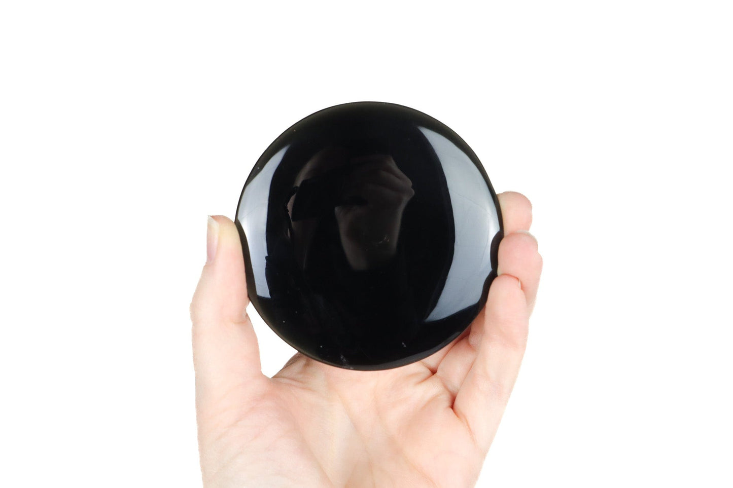 Black Obsidian Scrying Mirrors - Protection/Emotional Support Scrying Mirror Tali & Loz