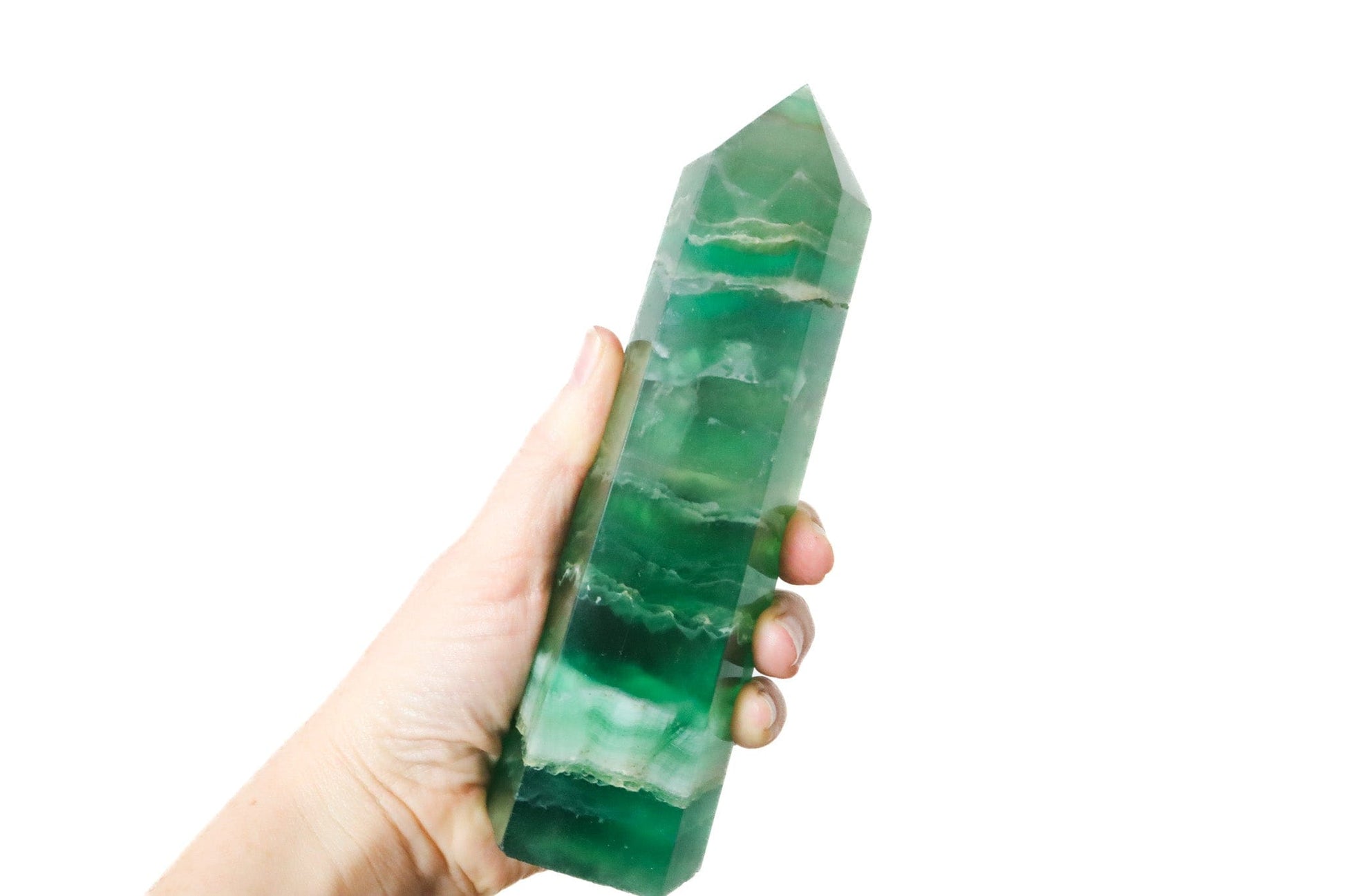 Green Fluorite Towers - Clarity/Soothing Spheres Tali & Loz