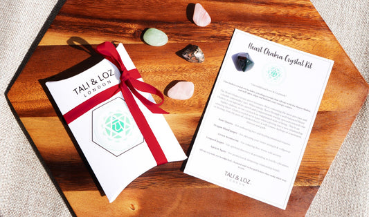 Heart Chakra Crystal Kit Crystal Sets Tali & Loz