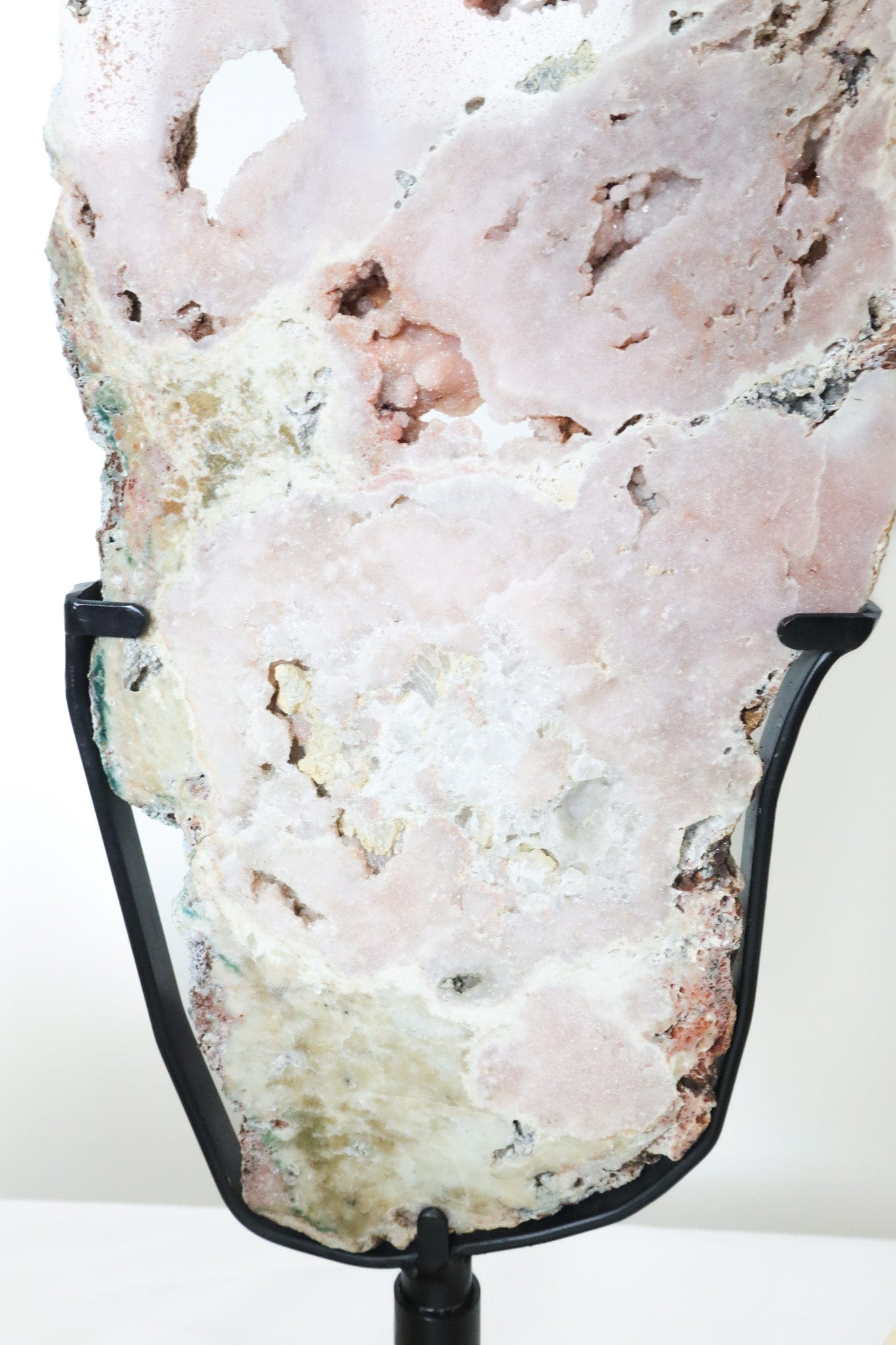 Pink Amethyst on Stand XL - Self-Belief/Comfort Freeform Tali & Loz