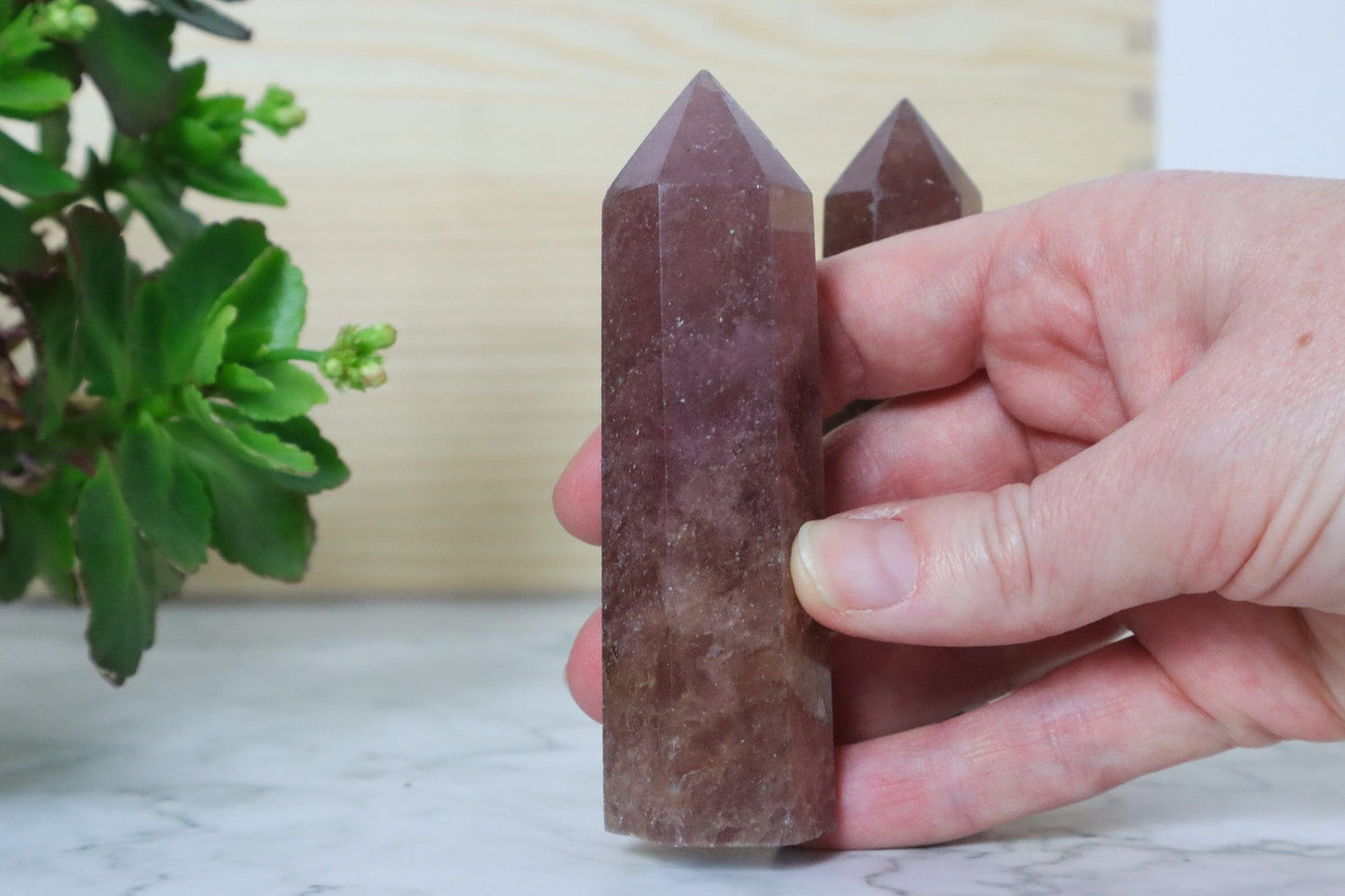 Red Quartz Towers - Support/Confidence Towers Tali & Loz