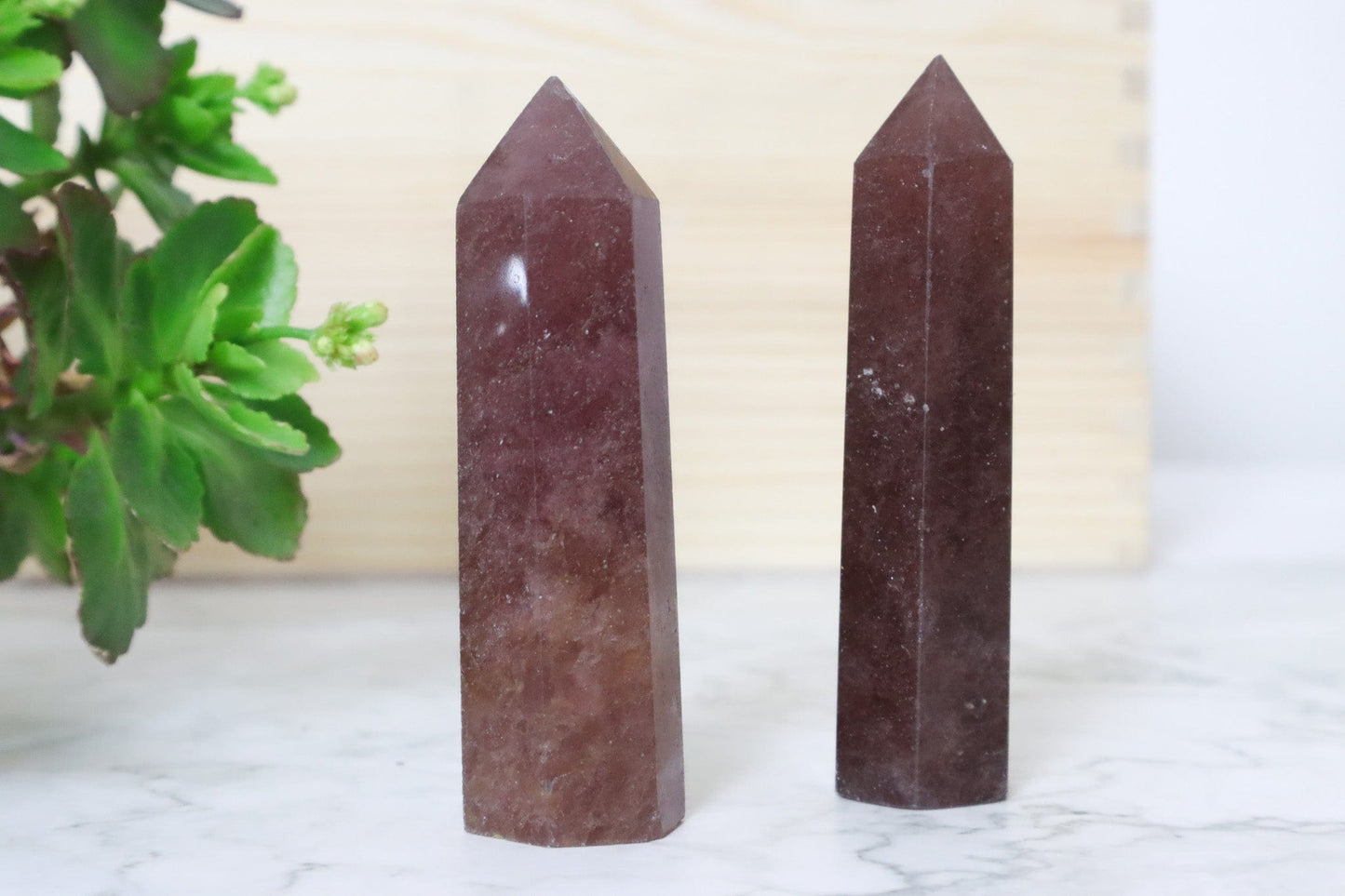 Red Quartz Towers - Support/Confidence Towers Tali & Loz