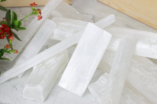 Selenite Wands - Cleansing/Higher Consciousness Wands Tali & Loz