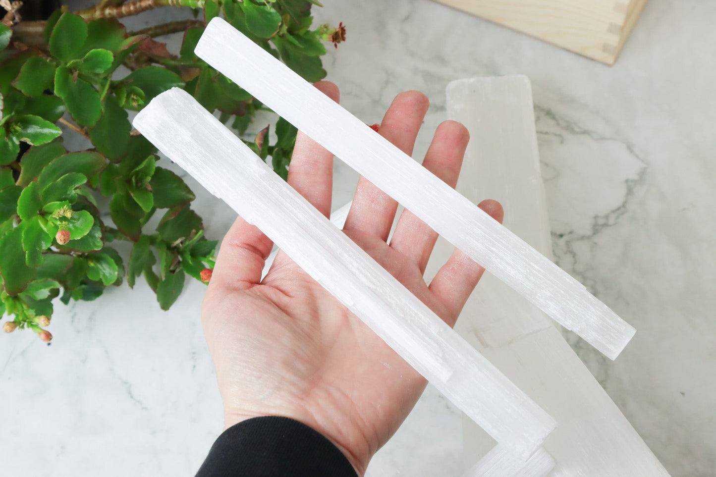 Selenite Wands - Cleansing/Higher Consciousness Wands Tali & Loz