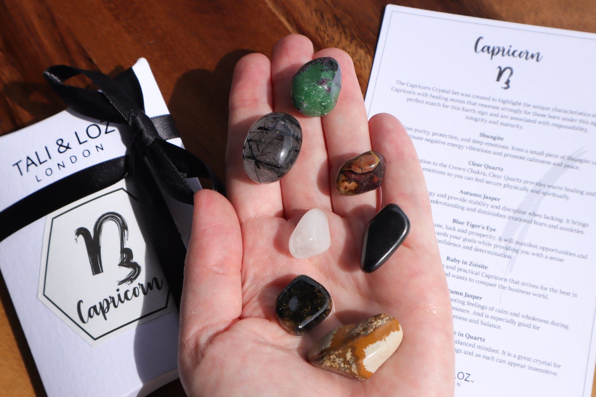 Capricorn Zodiac Crystal Set Crystal Sets Tali & Loz