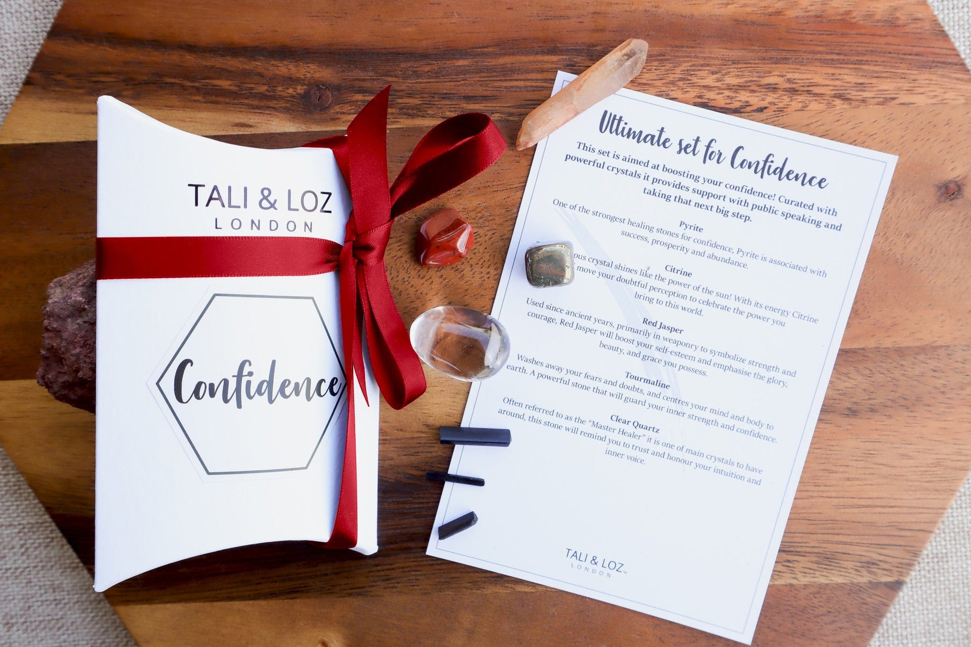Ultimate Set for Confidence Crystal Sets Tali & Loz